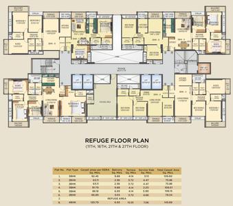 Project Image of 1094 Sq.ft 2 BHK Apartment / Flat for sale in Thane West for Rs. 16200000