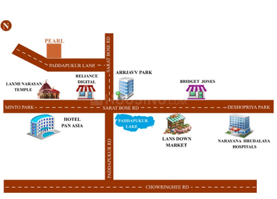 Project Image of 1855.0 - 1930.0 Sq.ft 3 BHK Apartment for buy in Arrjavv Pearl