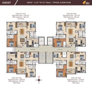 Project Image of 1018 Sq.ft 2 BHK Apartment / Flat for sale in Adambakkam for Rs. 16000000