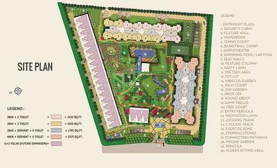 Project Image of 752.0 - 2345.89 Sq.ft 3 BHK Apartment for buy in Ajnara The Belvedere