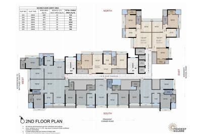 Project Image of 639.0 - 1087.0 Sq.ft 2 BHK Apartment for buy in Squarefeet Pradeep Square