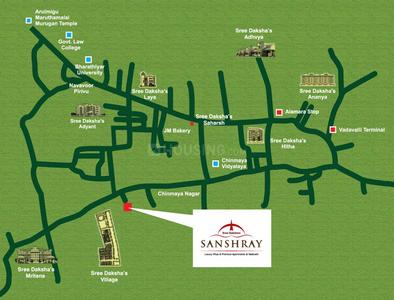 Project Image of 1774.0 - 2087.0 Sq.ft 2 BHK Apartment for buy in Sree Daksha Sanshray Phase I