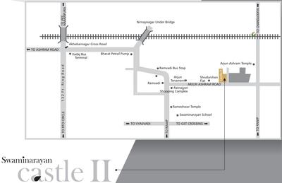 Project Image of 648.0 - 693.0 Sq.ft 1 BHK Apartment for buy in Dharmadev Swaminarayan Castle 2