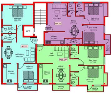 Project Image of 509.0 - 999.0 Sq.ft 1 BHK Apartment for buy in Majestic Kumarakom