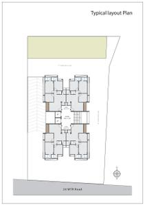 Project Image of 1650 Sq.ft 3 BHK Apartment / Flat for sale in Tragad for Rs. 6800000