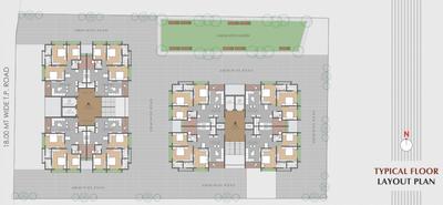 Project Image of 821.82 - 849.92 Sq.ft 3 BHK Apartment for buy in Aaradhna Gold