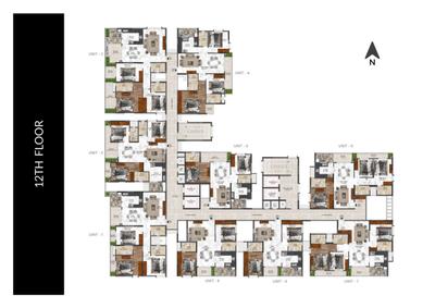 Project Image of 739.0 - 1139.0 Sq.ft 2 BHK Apartment for buy in Mana Verdant