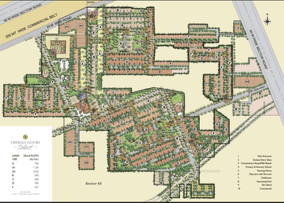 Project Image of 1800.0 - 4400.0 Sq.ft 4 BHK Villa for buy in Emaar Emerald Floors Select