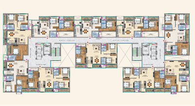 Project Image of 310.0 - 1086.0 Sq.ft 1 BHK Apartment for buy in R R Highline Tower