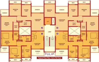 Project Image of 930.0 - 1095.0 Sq.ft 2 BHK Apartment for buy in Pranjee Garden City Phase 2