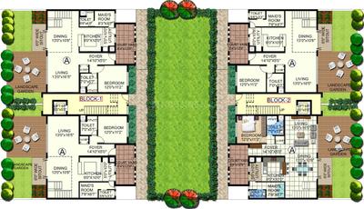 Project Image of 1650.0 - 1882.0 Sq.ft 3 BHK Apartment for buy in Hinduja El Jardin