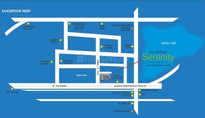 Project Image of 1140.0 - 1640.0 Sq.ft 2 BHK Apartment for buy in Vandana Sri Lavanya Serenity