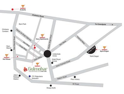 Project Image of 1697.0 - 3389.0 Sq.ft 3 BHK Apartment for buy in Trimurty Gulmohar