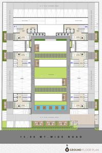 Project Image of 694.49 - 712.89 Sq.ft 2 BHK Apartment for buy in Veer Amanta