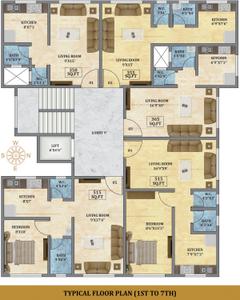 Project Image of 350.0 - 365.0 Sq.ft 1 RK Apartment for buy in Shivam Gold