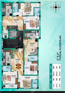 Project Image of 0.0 - 957.0 Sq.ft 3 BHK Apartment for buy in BC Advika