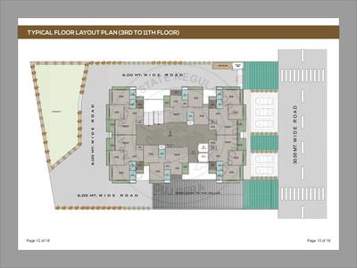 Project Image of 584.91 - 603.42 Sq.ft 2 BHK Apartment for buy in Shree Jagannath Hill