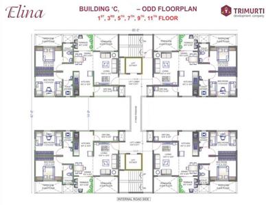 Project Image of 495.0 - 566.0 Sq.ft 2 BHK Apartment for buy in Trimurti Elina Phase 1