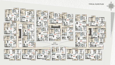 Project Image of 1040.0 - 1500.0 Sq.ft 2 BHK Apartment for buy in Shreshta Southern Star