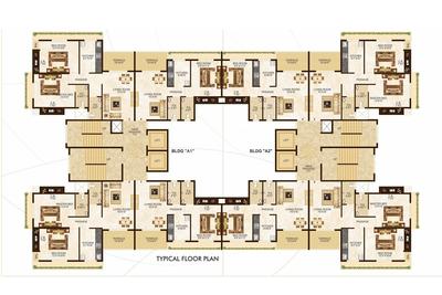 Project Image of 433.0 - 640.0 Sq.ft 1 BHK Apartment for buy in Aakash Amber Ellance A 1