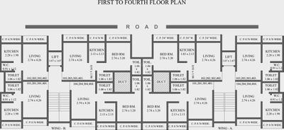 Project Image of 310.0 - 410.0 Sq.ft 1 RK Apartment for buy in Vedant Kalash
