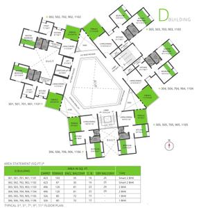 Project Image of 323.0 - 554.0 Sq.ft 1 BHK Apartment for buy in Mohar Pratima