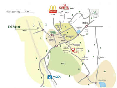 Project Image of 321.95 - 425.07 Sq.ft 1 BHK Apartment for buy in Deep Sky F Wing
