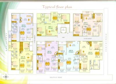 Project Image of 1155.0 - 1310.0 Sq.ft 2 BHK Apartment for buy in JM Builders Residency