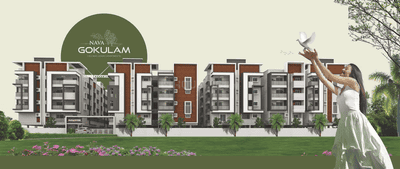 Project Image of 804.0 - 1203.0 Sq.ft 2 BHK Apartment for buy in Nava Gokulam
