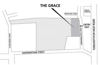 Project Image of 597 Sq.ft 1 BHK Apartment / Flat for sale in Tondiarpet for Rs. 5500000
