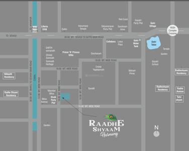 Project Image of 700.0 - 1200.0 Sq.ft 2 BHK Apartment for buy in Mahalaxmee Raadhe Shyaam Harmony