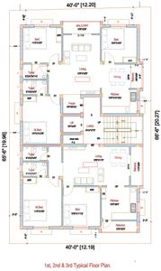Sunshine Meadows MC Sunshine Meadows Cluster Plan from 1st to 3rd Floor 1