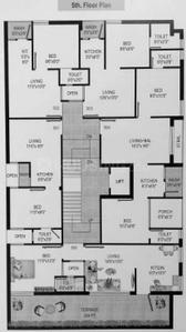Project Image of 215.82 - 395.57 Sq.ft 1 BHK Apartment for buy in DK City Center