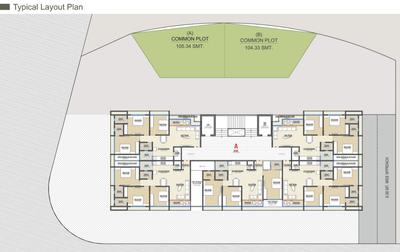Project Image of 851.43 - 854.76 Sq.ft 3 BHK Apartment for buy in K P Sanskruti Pride