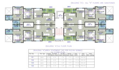 Project Image of 401.0 - 672.97 Sq.ft 1 BHK Apartment for buy in Oxford Manor Crystal