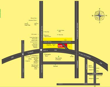 Susampada Emerald City Location Plan 1