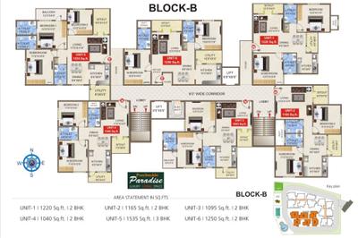 Project Image of 843.0 - 1535.0 Sq.ft 2 BHK Apartment for buy in Panchmukhi Paradise