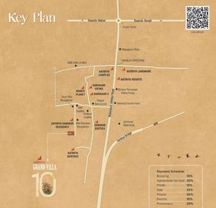 Project Image of 1244.0 - 1516.0 Sq.ft 3 BHK Villa for buy in Aatmiya Grandvilla 10