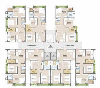 Project Image of 538.2 - 652.29 Sq.ft 2 BHK Apartment for buy in Khyber Heights