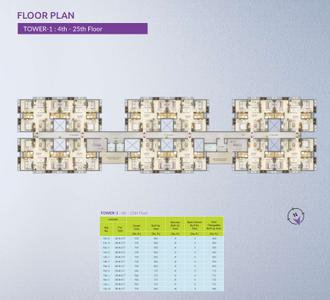 Project Image of 732.0 - 1125.0 Sq.ft 2 BHK Apartment for buy in Merlin Serenia