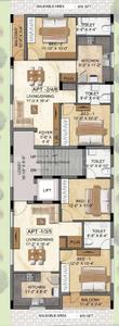 Project Image of 0.0 - 970.0 Sq.ft 2 BHK Apartment for buy in BEAVERS SUNDARA VILAS