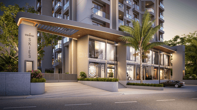 Project Image of 0.0 - 1053.68 Sq.ft 3 BHK Apartment for buy in Vasantara Skies