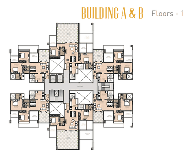 Project Image of 767.0 - 1234.0 Sq.ft 2 BHK Apartment for buy in 5 Star Royal Entrada Phase II