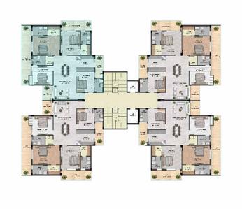 Project Image of 1138.0 - 1506.0 Sq.ft 3 BHK Apartment for buy in Skyline Elevate