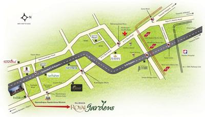 Project Image of 870.0 - 1978.0 Sq.ft 2 BHK Apartment for buy in Rajwada Royal Garden Block 3 And 6