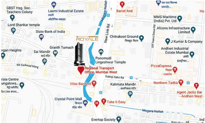 Project Image of 0.0 - 550.0 Sq.ft 2 BHK Apartment for buy in Khoker Royale
