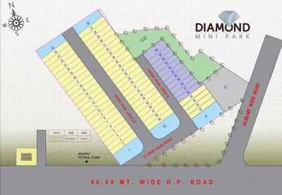 GM Diamond Mini Park Layout Plan 1