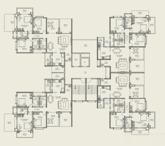 Project Image of 1233.0 - 1310.0 Sq.ft 3 BHK Apartment for buy in Kolte Patil 24K Sereno Building A
