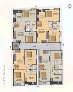 Project Image of 778.0 - 865.0 Sq.ft 2 BHK Apartment for buy in Green Sai Sree Flats