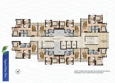 Project Image of 422.0 - 580.0 Sq.ft 1 BHK Apartment for buy in Balaji Kanha